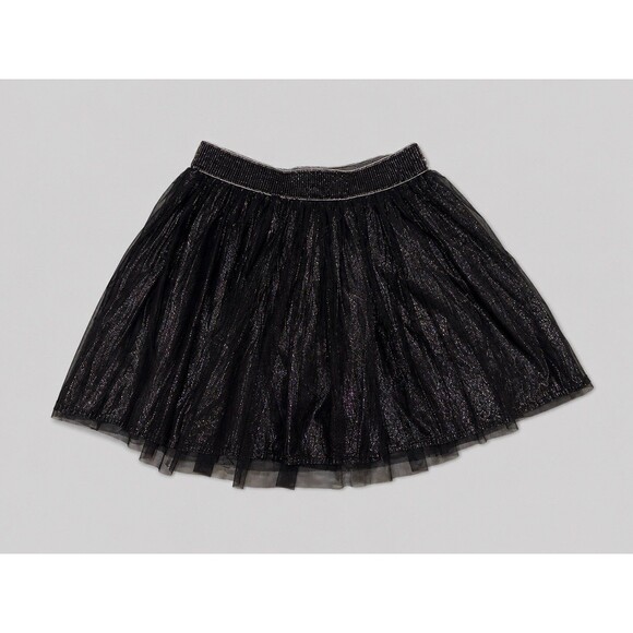 Decree Dresses & Skirts - Decree Black Shimmer Tulle Mini Skirt Women’s Small Sparkle Balletcore Fairycore